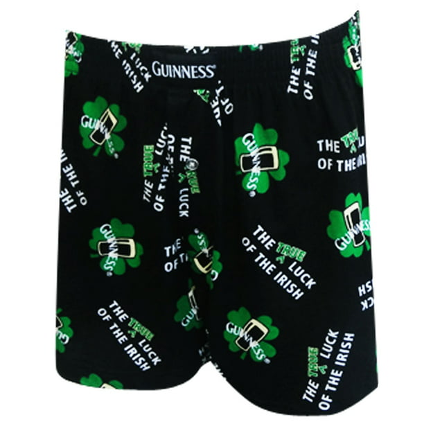 VANMASS Mens Irish ST Paddys Day Shamrock Underwear Sport Quick Dry Boxer Briefs 